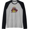 image:imageTrolls World Tour  Gimme A Treat Raglan Baseball TeeBlackAthletic Heather