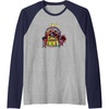 image:imageTrolls World Tour  Gimme A Treat Raglan Baseball TeeNavy BlueAthletic Heather