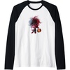image:imageTrolls World Tour  Poppy amp Pumpkin Raglan Baseball TeeBlackWhite