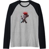 image:imageTrolls World Tour  Queen Barb Raglan Baseball TeeBlackAthletic Heather