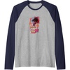 image:imageTrolls World Tour  Rock ZomBAE Raglan Baseball TeeNavy BlueAthletic Heather