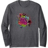 image:imageTrolls World Tour  RockO Queens Long Sleeve TShirtDark Heather Grey