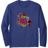 image:imageTrolls World Tour  RockO Queens Long Sleeve TShirtNavy Blue