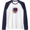image:imageTrolls World Tour  Scary Pair Raglan Baseball TeeNavy BlueWhite