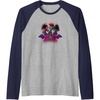 image:imageTrolls World Tour  Troll Or Treat Raglan Baseball TeeNavy BlueAthletic Heather