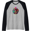 image:imageTrolls World Travel  Schlechter Schreckentag Raglan Baseball TeeBlackAthletic Heather