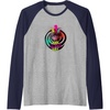 image:imageTrolls World Travel  Schlechter Schreckentag Raglan Baseball TeeNavy BlueAthletic Heather