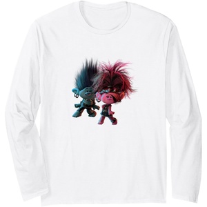 image:imageTrolls World Tour  Branch and Poppy Float Long Sleeve TShirtWhite