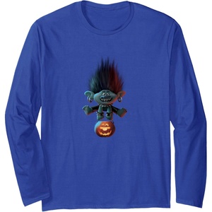 image:imageTrolls World Tour  Branch and Pumpkin Long Sleeve TShirtRoyal Blue