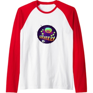 image:imageTrolls World Tour  EEEEE Raglan Baseball TeeRedWhite