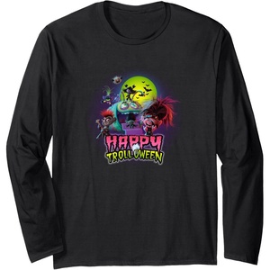 image:imageTrolls World Tour  Happy Trolloween Long Sleeve TShirtBlack