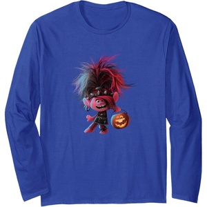 image:imageTrolls World Tour  Poppy amp Pumpkin Long Sleeve TShirtRoyal Blue
