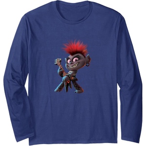 image:imageTrolls World Tour  Queen Barb Long Sleeve TShirtNavy Blue