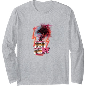 image:imageTrolls World Tour  Rock ZomBAE Long Sleeve TShirtHeather Grey