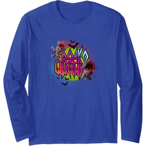 image:imageTrolls World Tour  RockO Queens Long Sleeve TShirtRoyal Blue