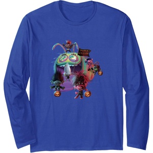 image:imageTrolls World Tour  Trolls World Tour  Troll Or Treat Long Sleeve TShirtRoyal Blue