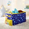image:imageIdea Nuova Dreamworlds Trolls Kids Collapsible Storage Organizer Bin with Front Pocket9 H x 10 W x 15 LBlues Clues