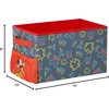 image:imageIdea Nuova Dreamworlds Trolls Kids Collapsible Storage Organizer Bin with Front Pocket9 H x 10 W x 15 LMickey Mouse