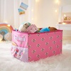 image:imageIdea Nuova Dreamworlds Trolls Kids Collapsible Storage Organizer Bin with Front Pocket9 H x 10 W x 15 LTrolls