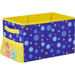 image:imageIdea Nuova Dreamworlds Trolls Kids Collapsible Storage Organizer Bin with Front Pocket9 H x 10 W x 15 LBlues Clues