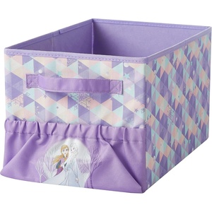 image:imageIdea Nuova Dreamworlds Trolls Kids Collapsible Storage Organizer Bin with Front Pocket9 H x 10 W x 15 LFrozen