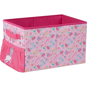 image:imageIdea Nuova Dreamworlds Trolls Kids Collapsible Storage Organizer Bin with Front Pocket9 H x 10 W x 15 LJojo Siwa
