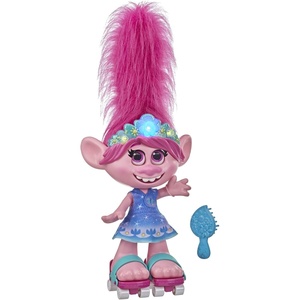 image:imageDreamWorks Trolls World Tour Dancing Hair Poppy Interactive Talking Singing Doll with Moving Hair Toy for Girls and Boys 4 Years and Up